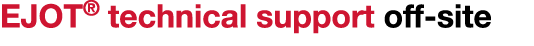 EJOT  technical support off-site